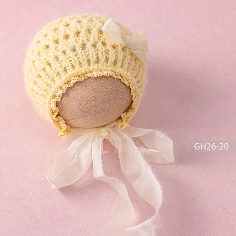 Knitted Hat GH26 - Newborn Photography Hat Collection - Image 4