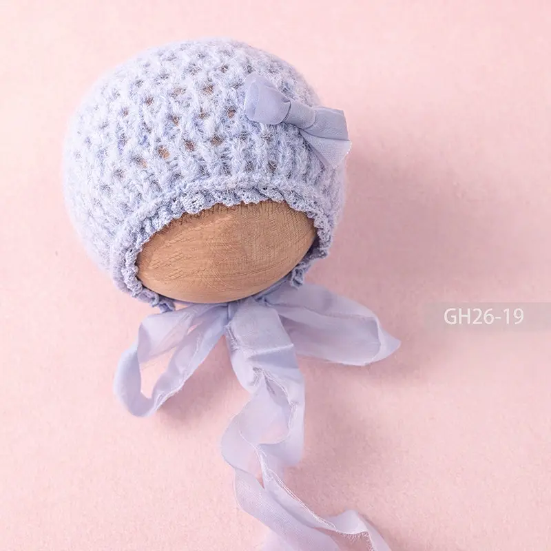 Knitted Hat GH26 - Newborn Photography Hat Collection - Image 3